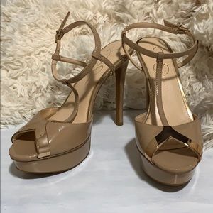Sexy Jessica Simpson platform sandals